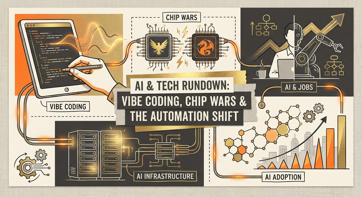 AI & Tech Rundown: Vibe Coding, Chip Wars & The Automation Shift