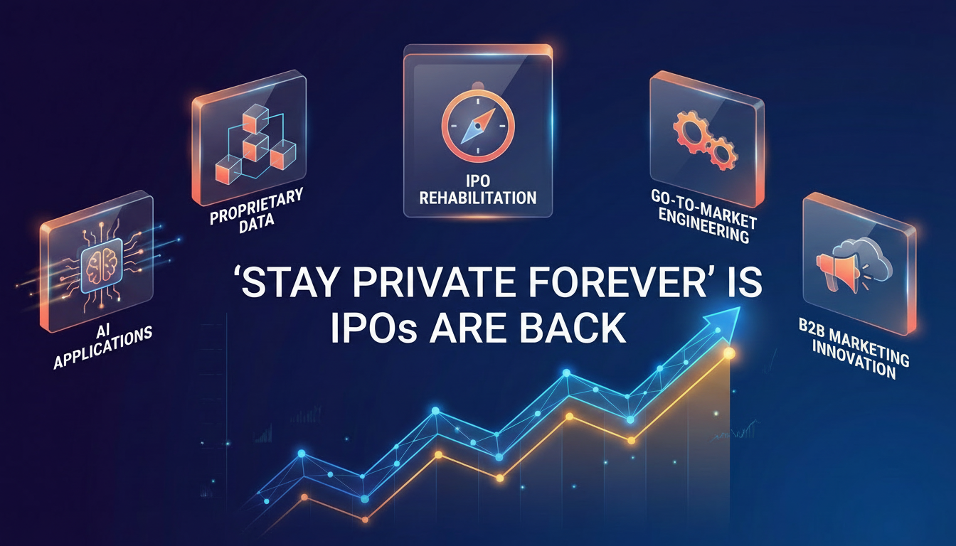 The IPO Is Back. The Model Moat Is Not.