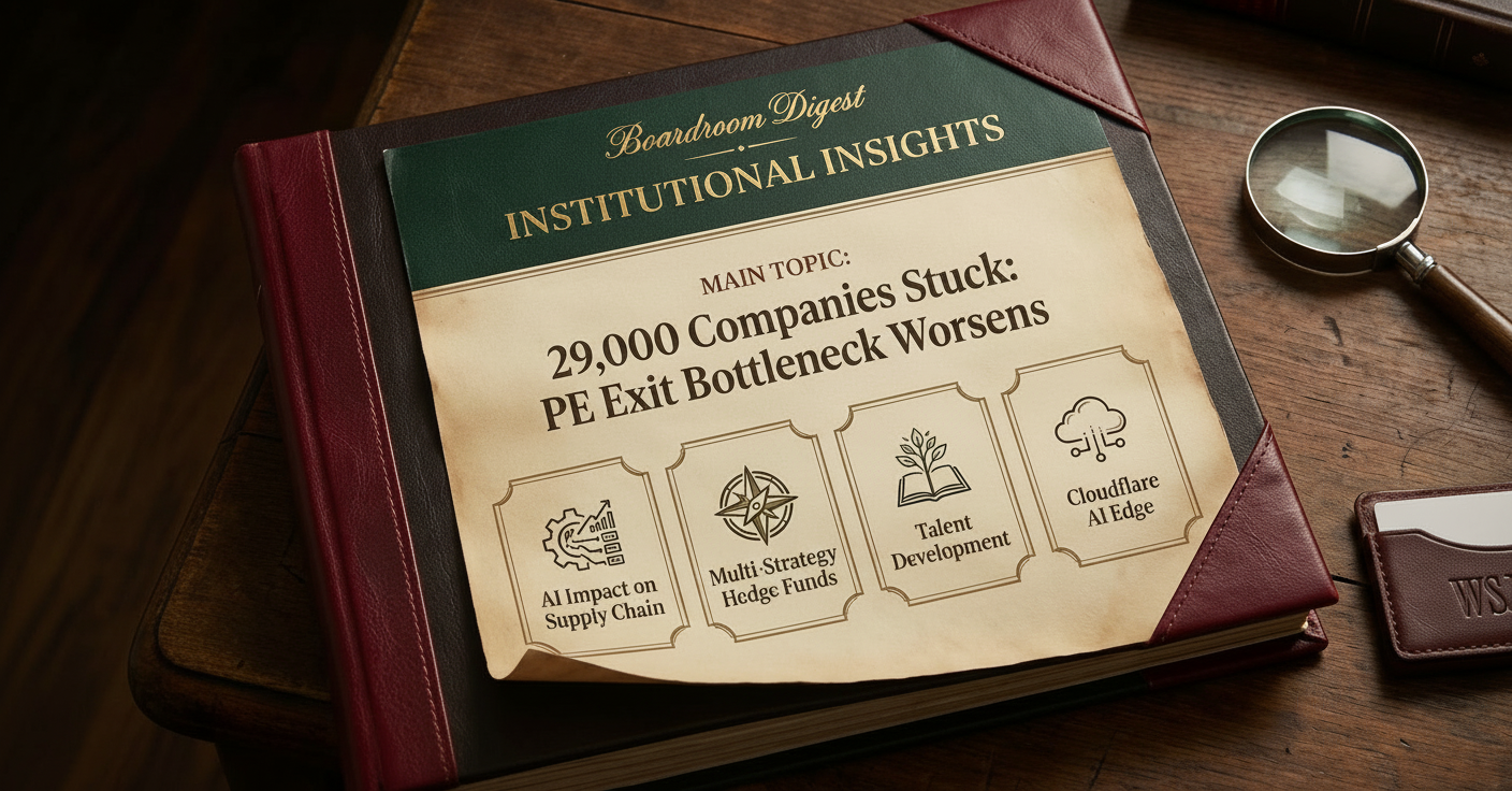 29,000 Companies Stuck: PE Exit Bottleneck Worsens