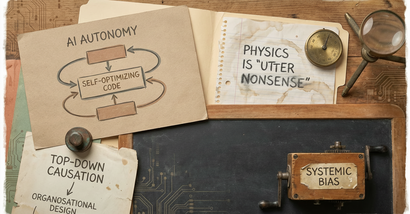 The physics is the servant. OpenAI’s AI-coded reality & the death of reductionism.