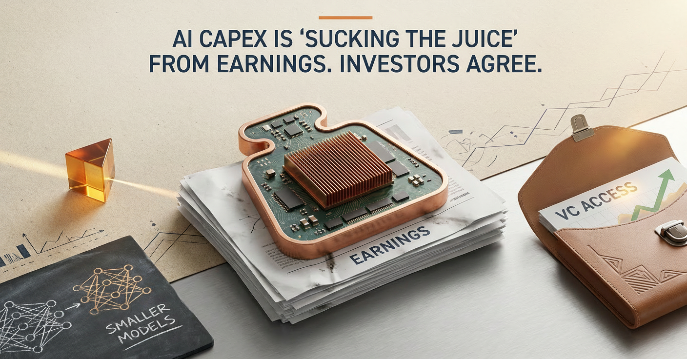 AI CapEx Is 'Sucking the Juice' From Earnings. Investors Agree.