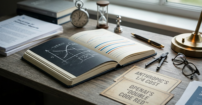 Anthropic’s 1/4 Cost. OpenAI’s "Double Code Red".