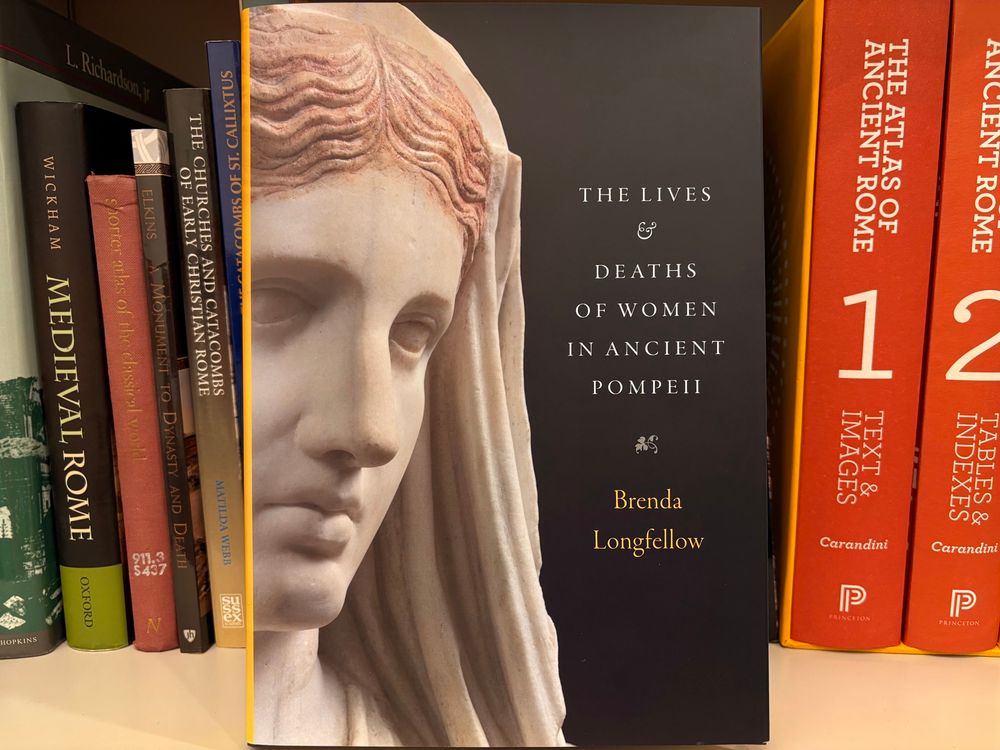 The Lives and Deaths of Women in Ancient Pompeii
by Brenda Longfellow
304 pages, 7.00 x 10.00 x 1.40 in, 78 b&w illustrations, 16 color photos, 11 maps
Sales Date: July 8, 2025