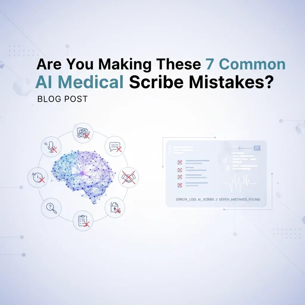 Are You Making These 7 Common AI Medical Scribe Mistakes?