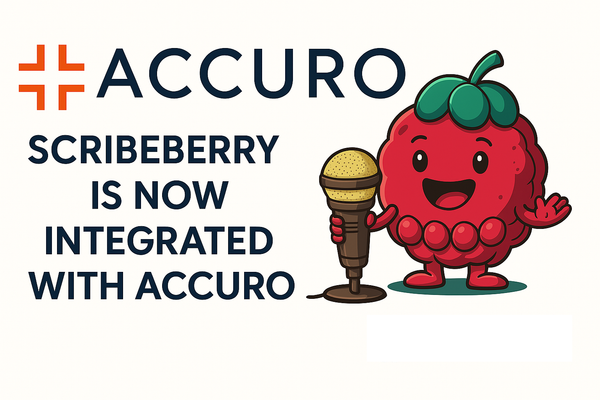 Introducing: QHR Accuro® x Scribeberry Integration 🤝