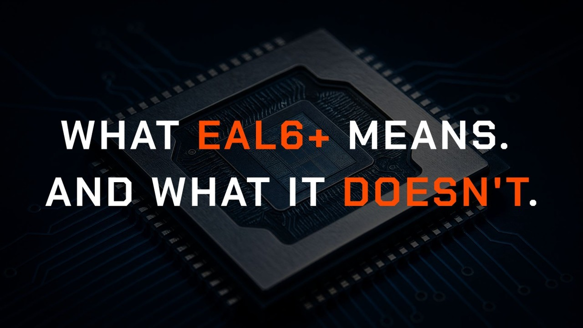 EAL6+ on a Hardware Wallet Box: What It Actually Means - and What It Doesn't