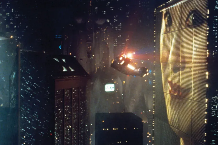 A still from Blade Runner