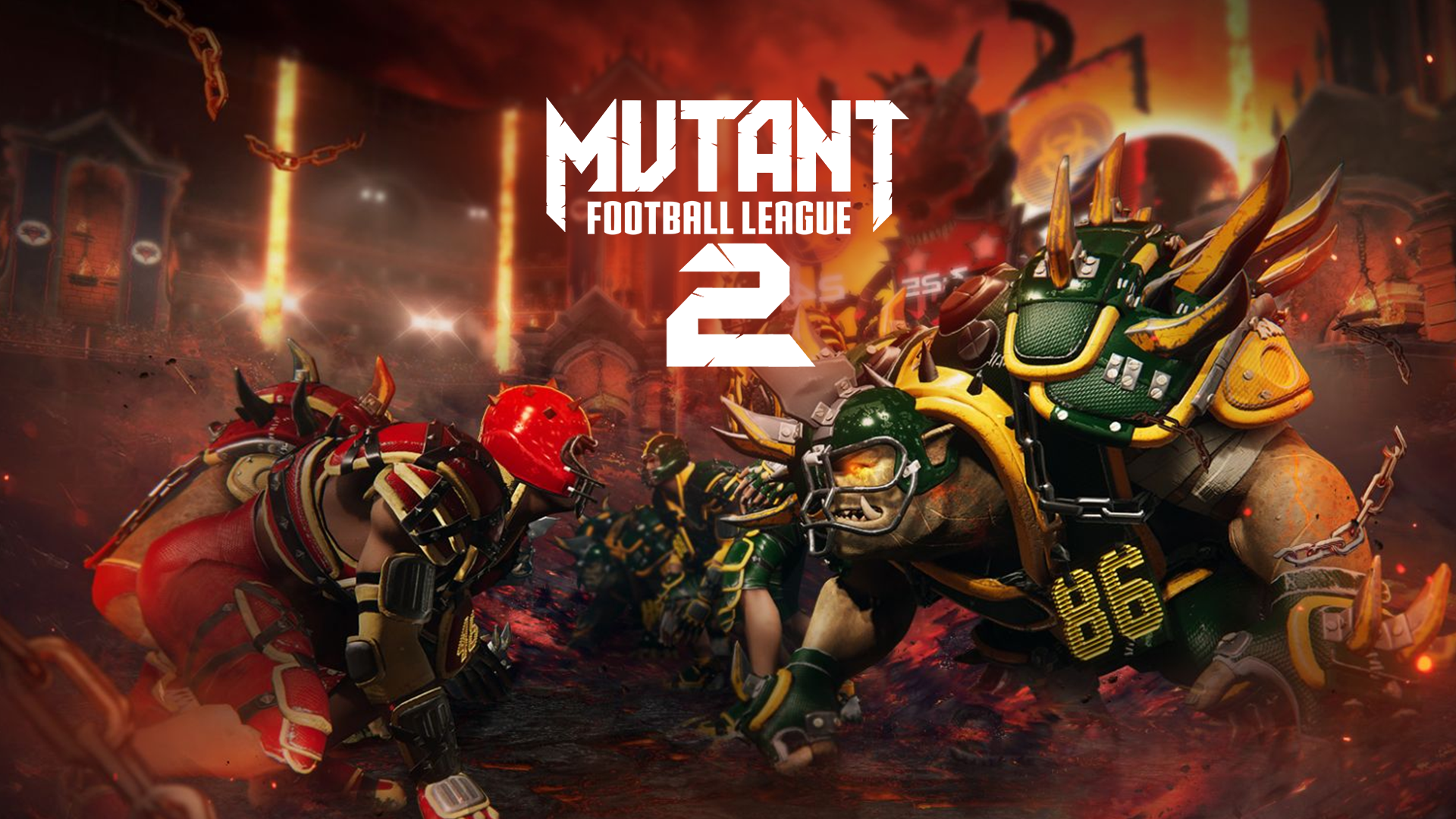 Key art for Mutant Football League 2