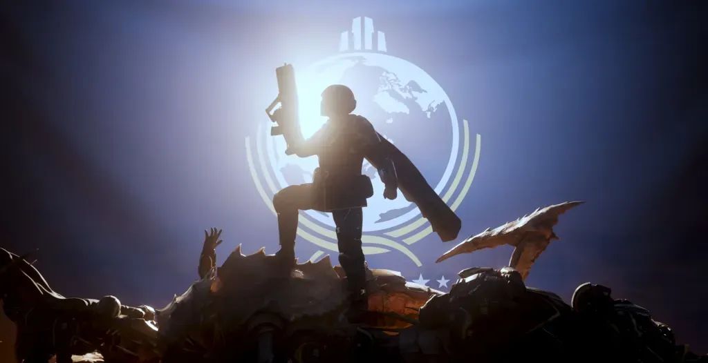 Key art for Helldivers 2