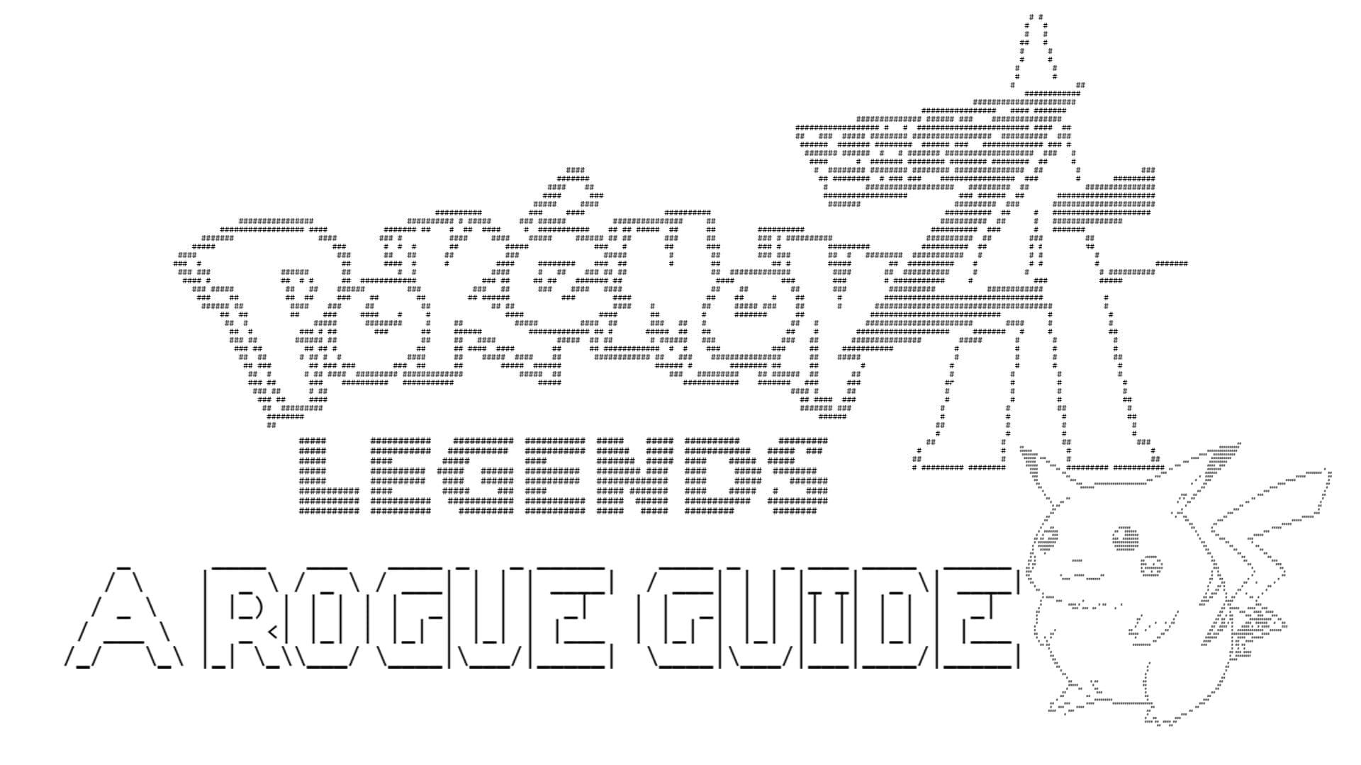 The Pokemon Legends Z-A logo with swag fat Pikachu in the corner -- All in ASCII art