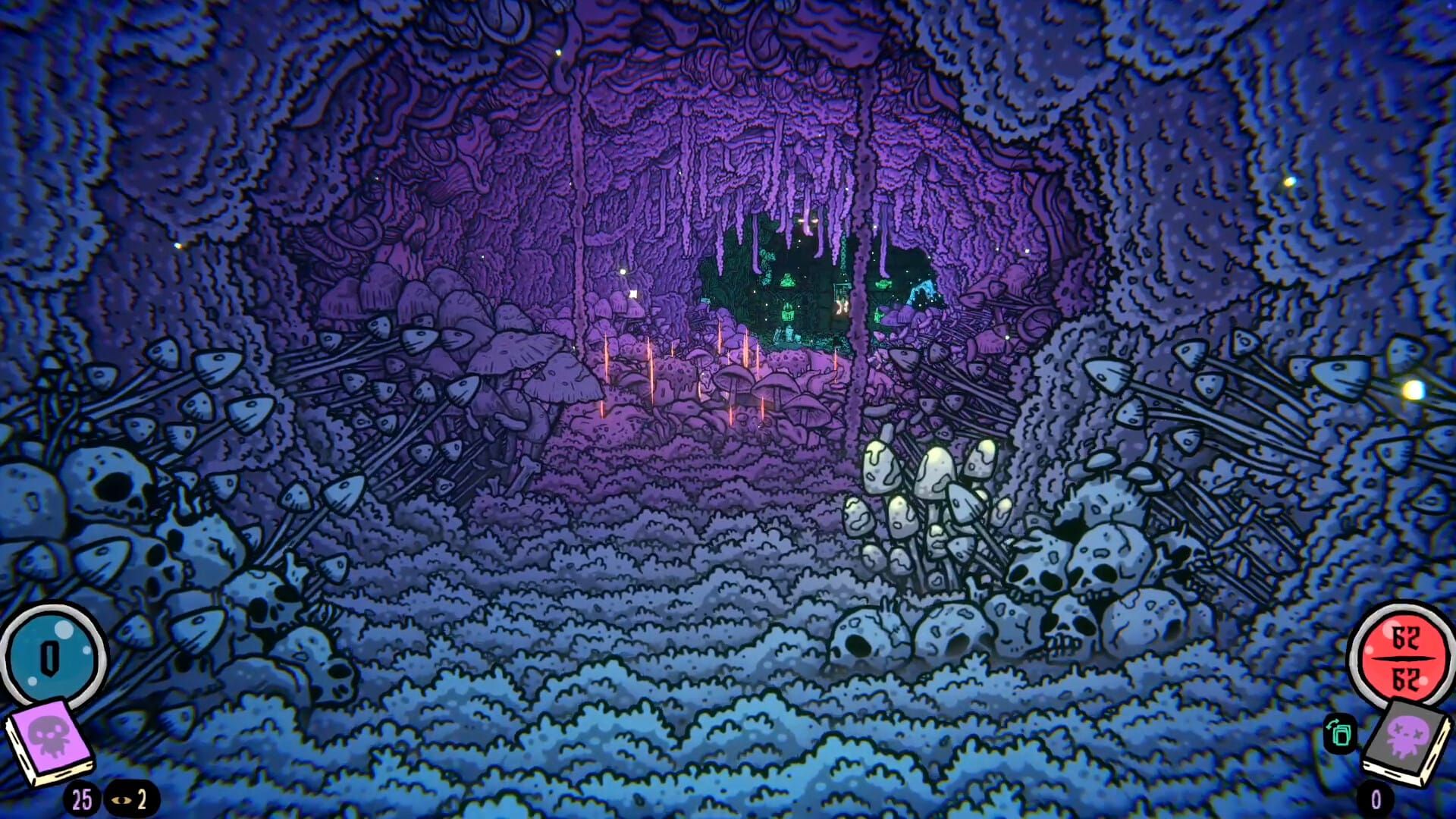 Shroom and Gloom's double deckbuilding has so much to discover
