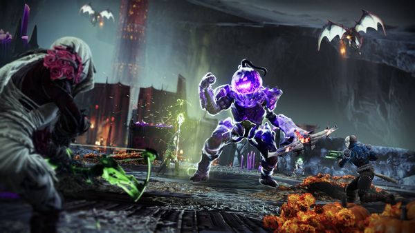 A Headless One attacks Guardians in Destiny 2