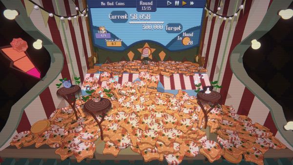 Raccoin, the 'Coin Pusher Roguelite,' is a lot deeper than it seems