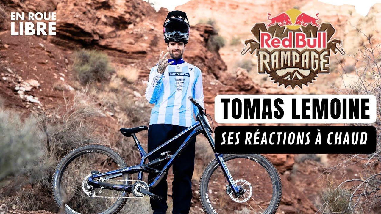 Tomas Lemoine débriefe sa 1ère Rampage