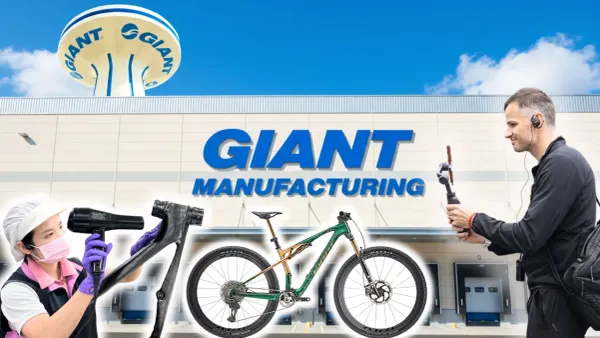 En Roue Libre Inside - Visite de l'usine Giant à Taïwan