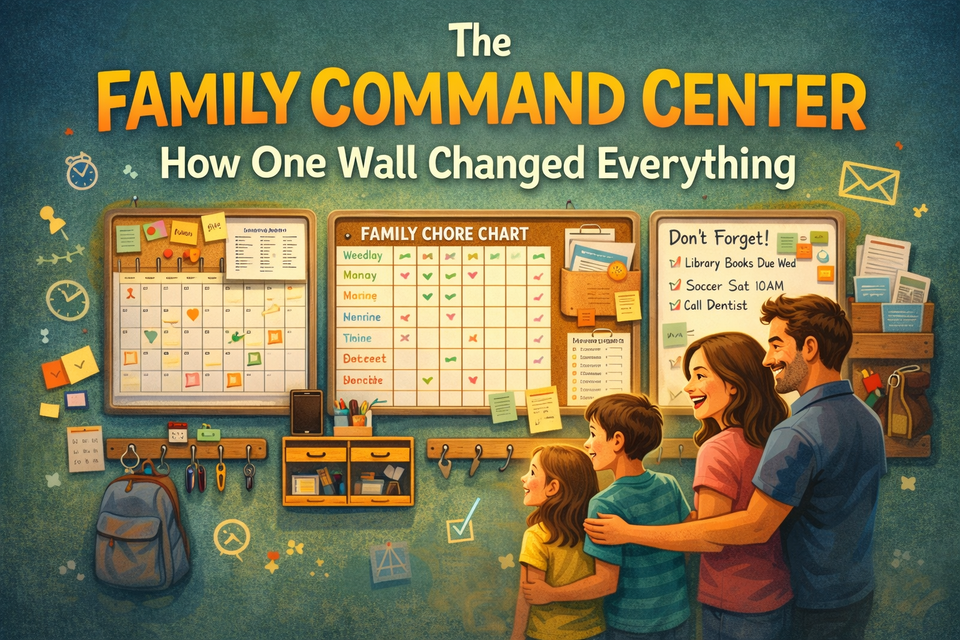 The Family Command Center: How One Wall Changed Everything