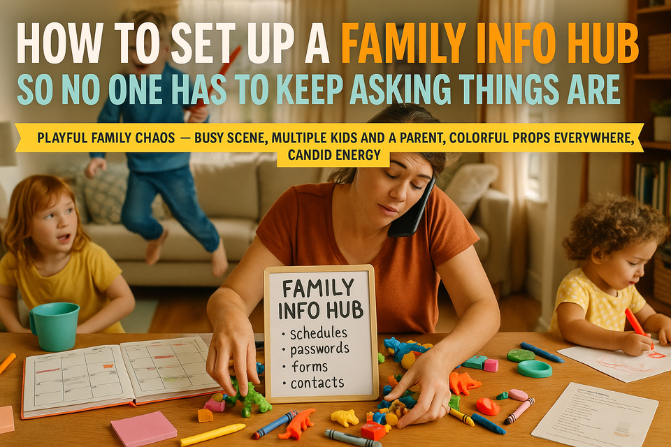 Feature image for How to Set Up a Family Info Hub So No One Has to Keep Asking Where Things Are