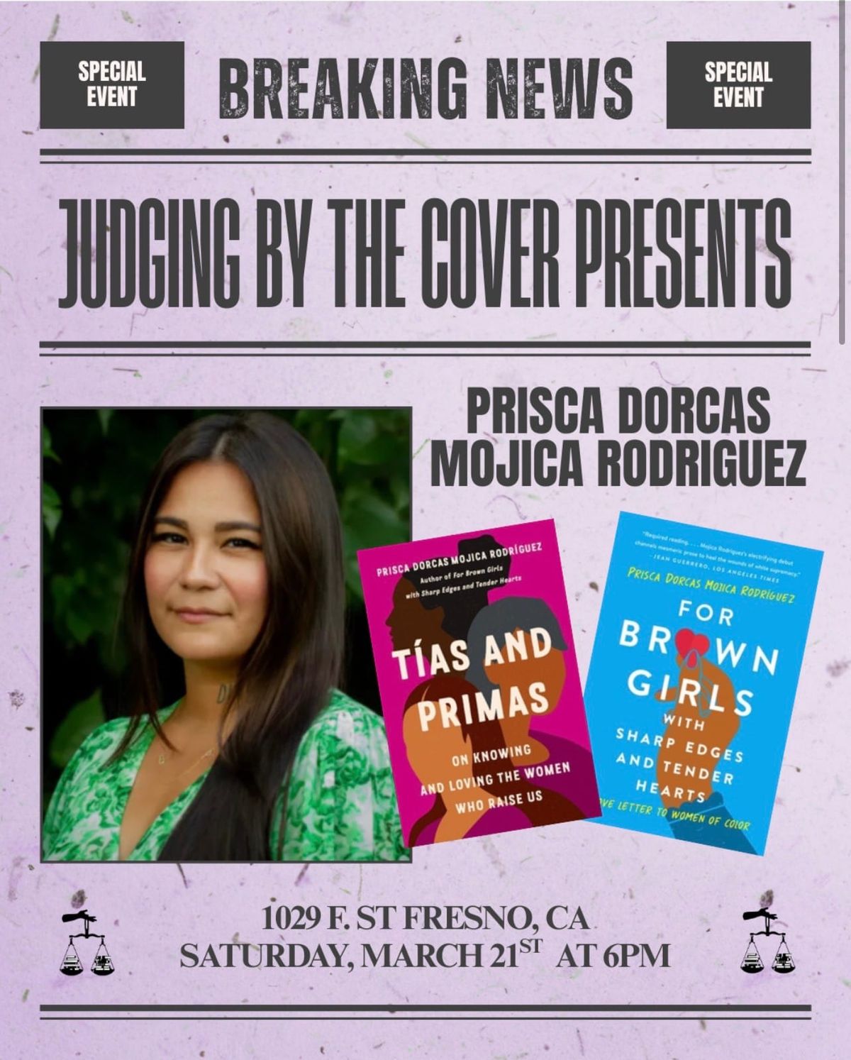 Book event: Fresno, CA