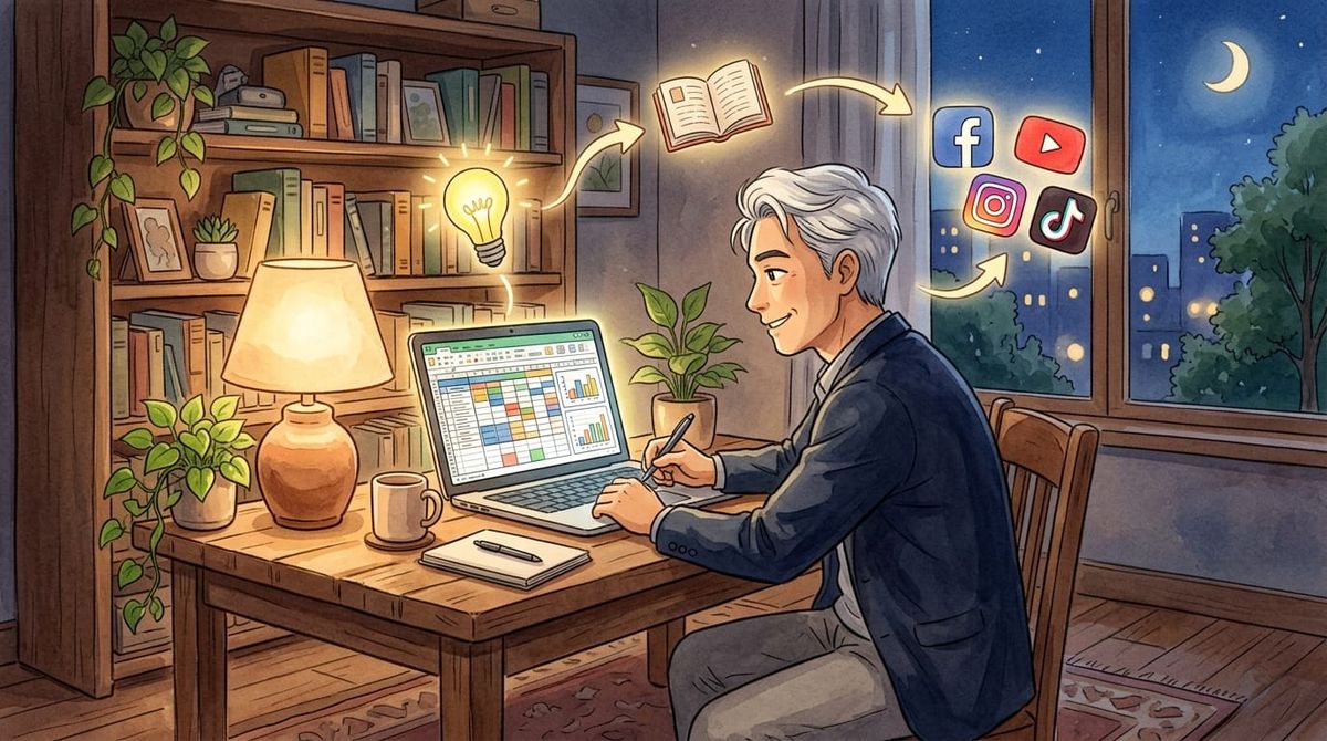 Cách Xây Hệ Thống Sản Xuất Content Mỗi Ngày (Notion + AI Agent)