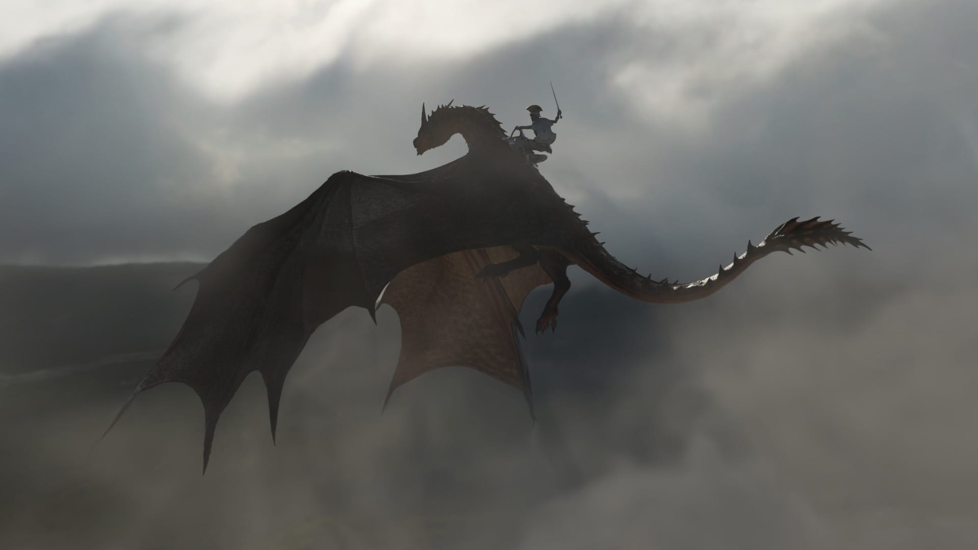 Animating a Dragon Rider for Film & VFX