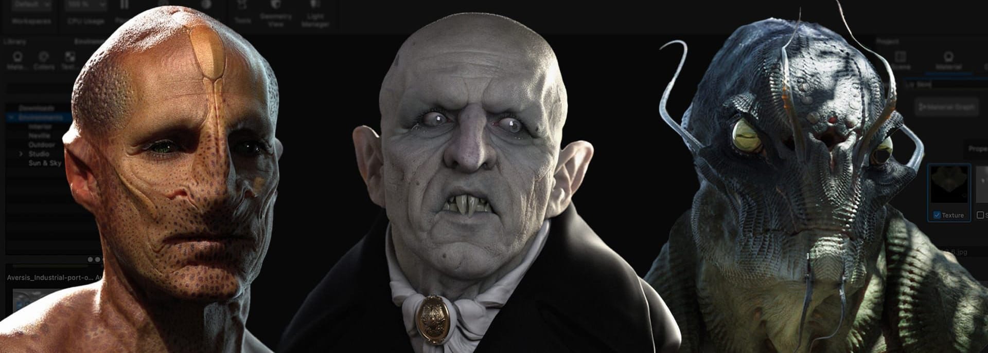 Beauty, Beasts & Better Pipelines: Neville Page on Digital Design & Practical Makeup