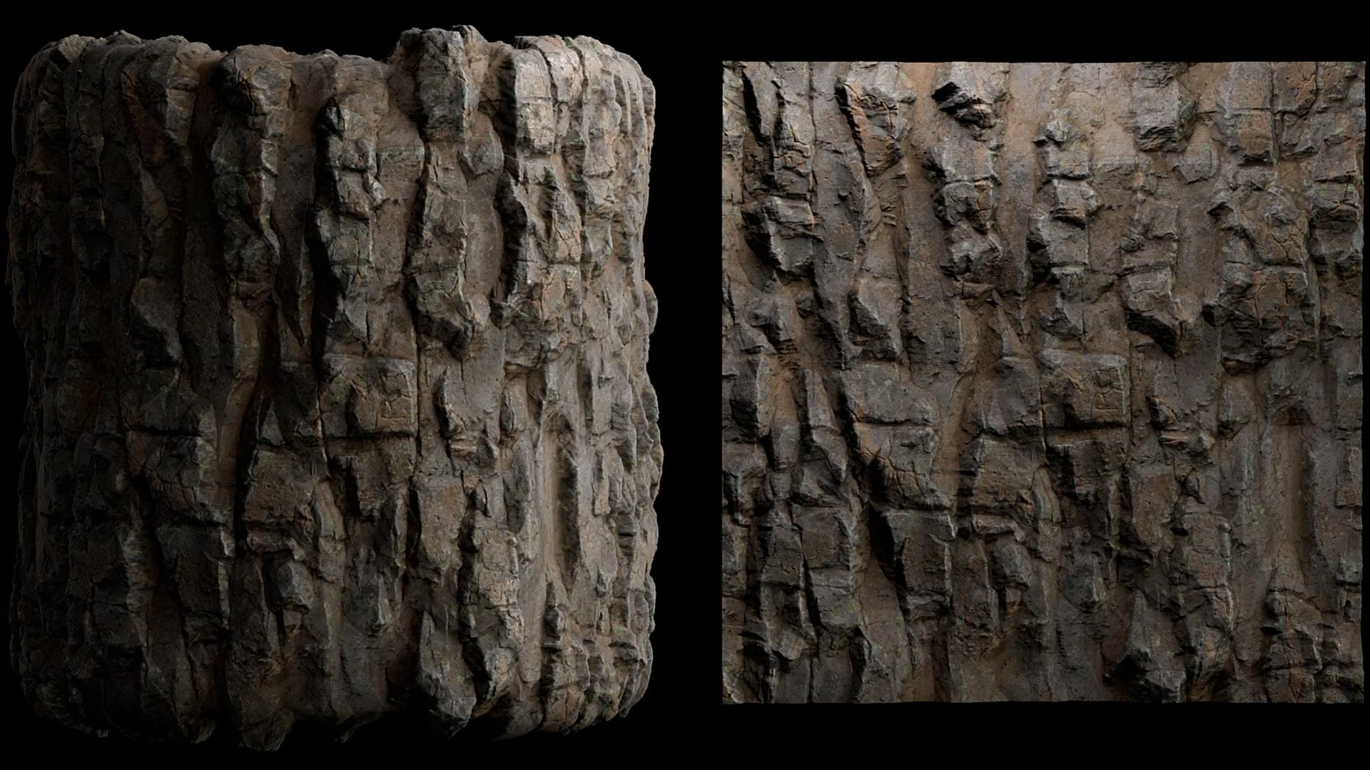Creating Realistic Cliff Materials using Substance Designer