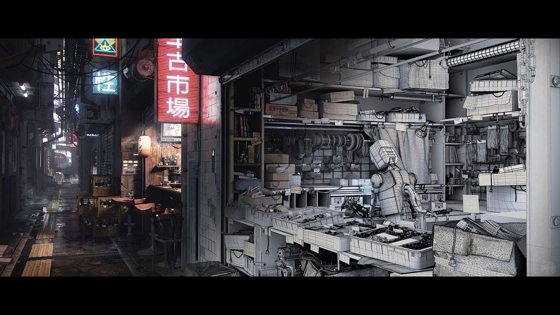 Creating a Sci-Fi Alleyway, Detailed Environment Techniques with Devon Fay