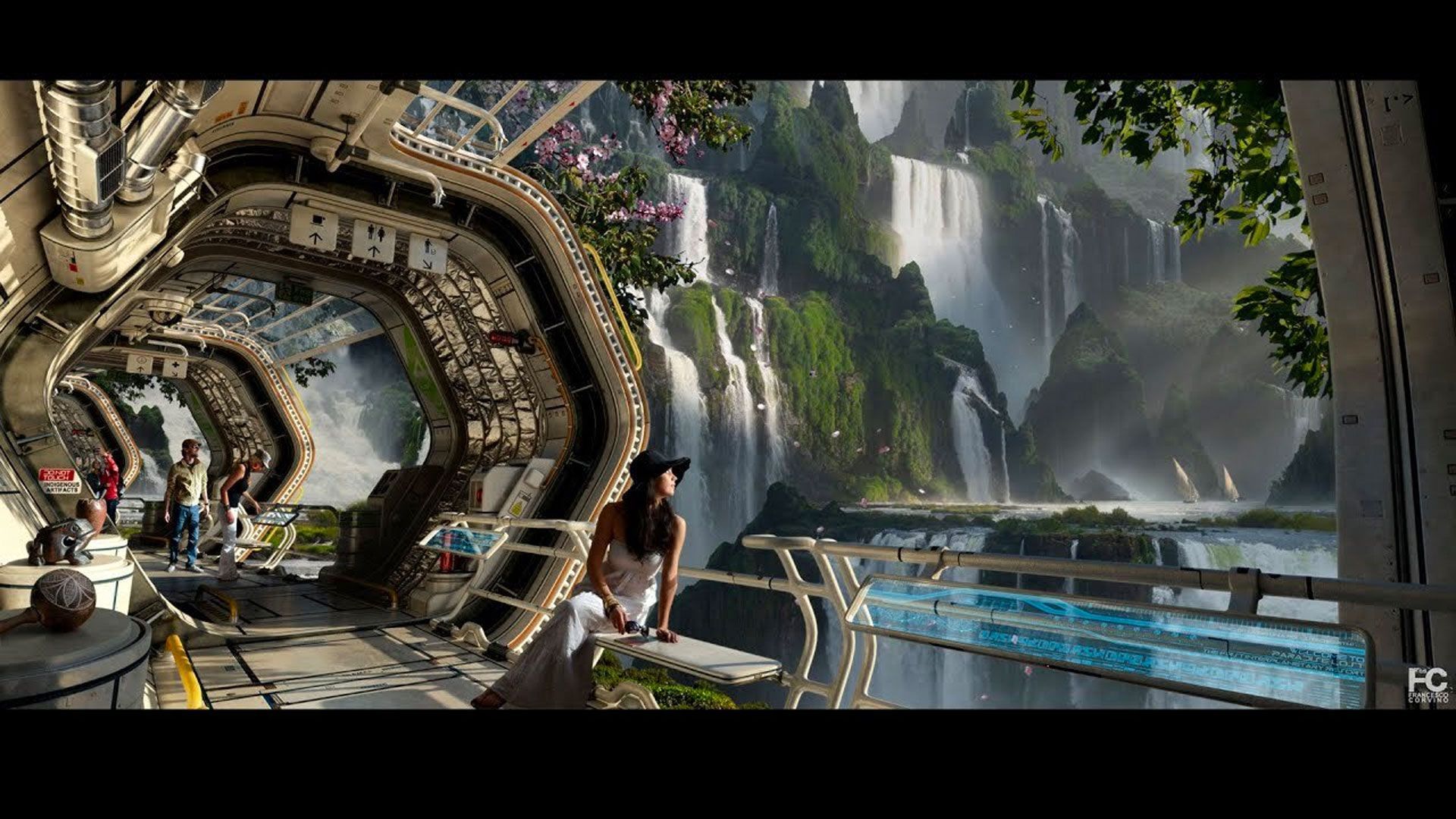 Matte Painting Techniques for Concept Design