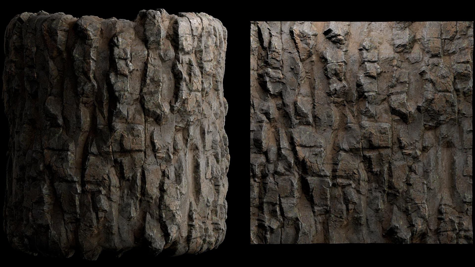 Creating Realistic Cliff Materials using Substance Designer