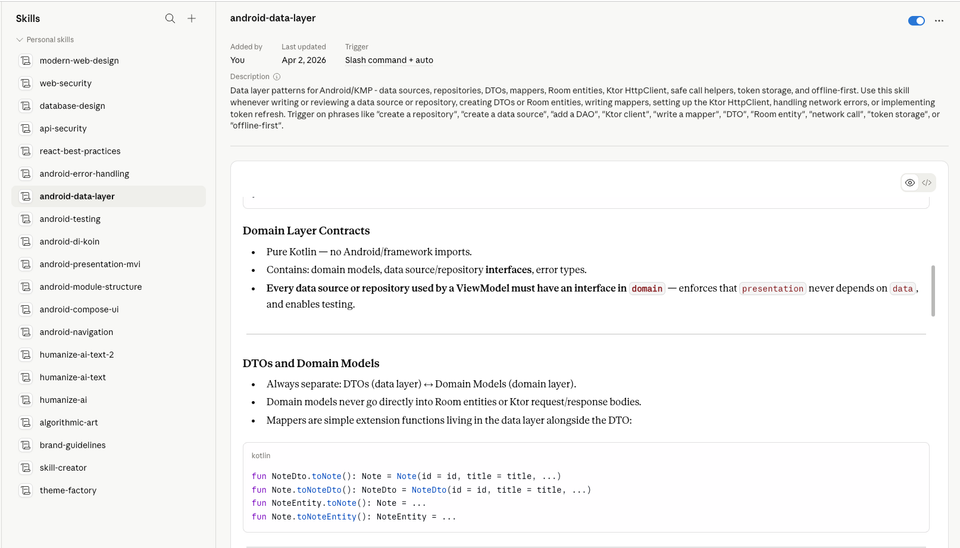 Claude Skills — Teaching AI What You Actually Mean