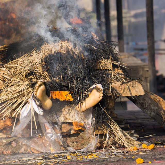 Hindu cremation ceremony