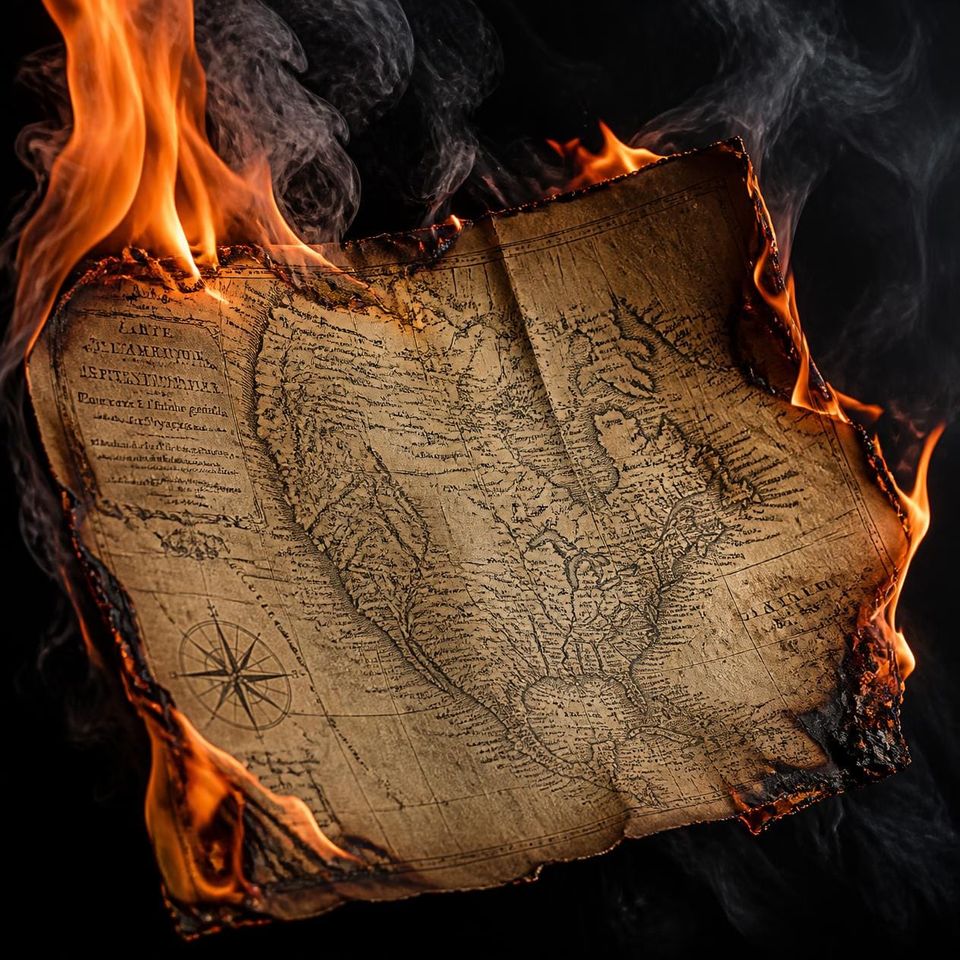 The Maps We Burned