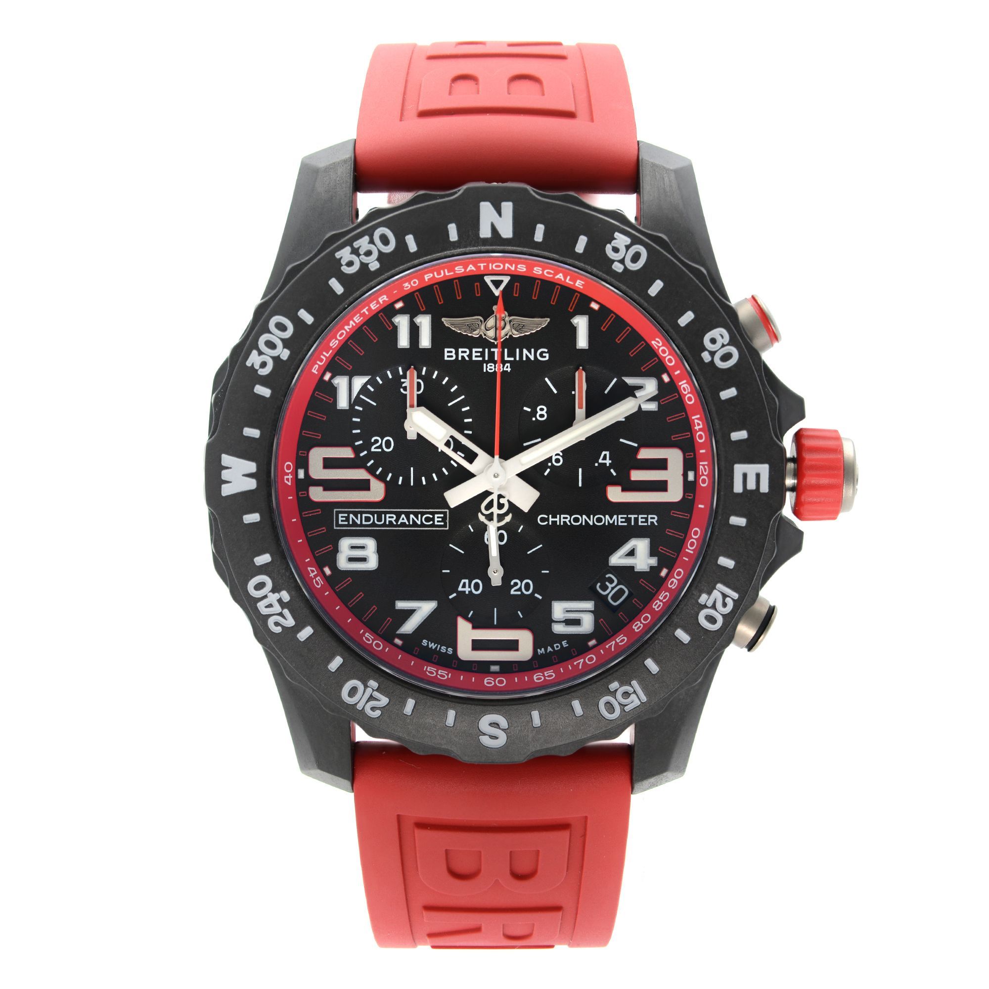 Front Full View Of Breitling X82310D91B1S1 Breitlight Watch 