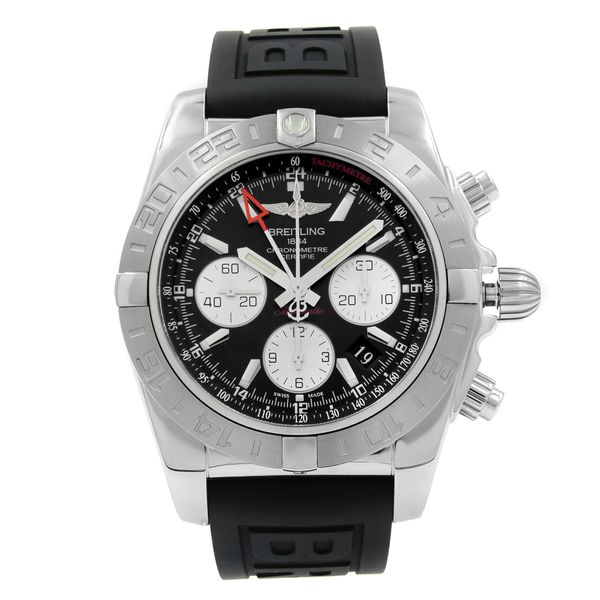 Front Full View Of Breitling AB042011/BB56-153s Stainless Steel Watch 