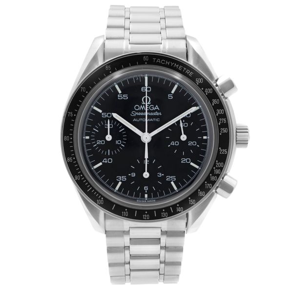 Front Full View Of OMEGA 3510.50.00 Stainless Steel Watch 