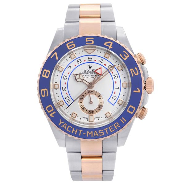 Front Full View Of Rolex 116681 Stainless Steel Watch 