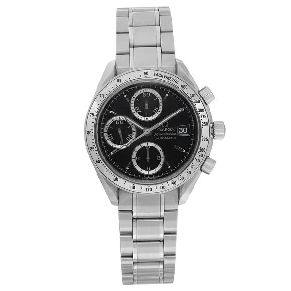 Front Full View Of OMEGA 3513.56.00 Stainless Steel Watch 