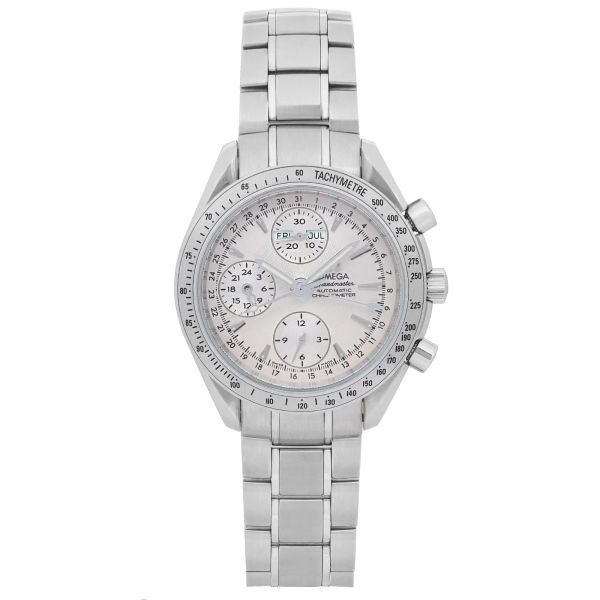 Front Full View Of OMEGA 3221.30.00 Stainless Steel Watch 