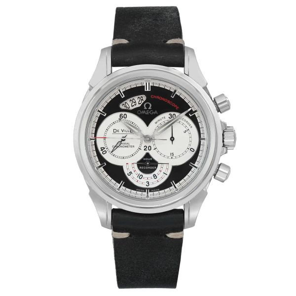 Front Full View Of OMEGA 4850.50.31 Stainless Steel Watch 