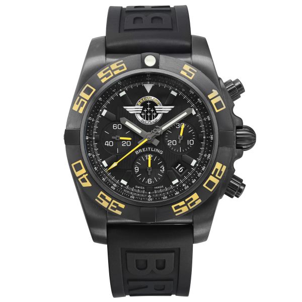 Front Full View Of Breitling MB01109P/BD48-153S Stainless Steel Watch 