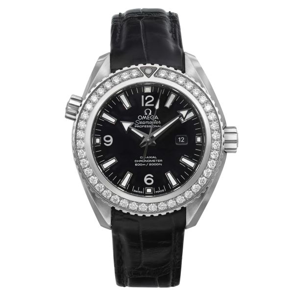 Front Full View Of OMEGA 232.18.38.20.01.001 Stainless Steel Watch 