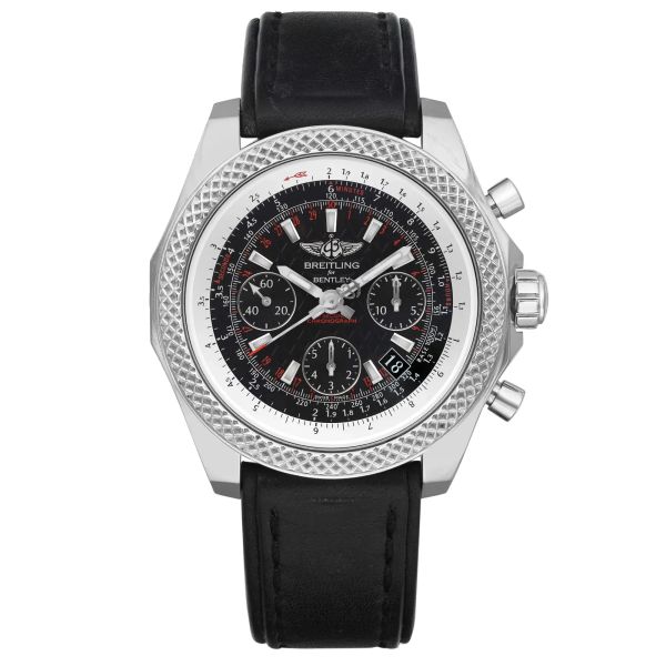 Front Full View Of Breitling AB061221/BD93-480X Stainless Steel Watch 