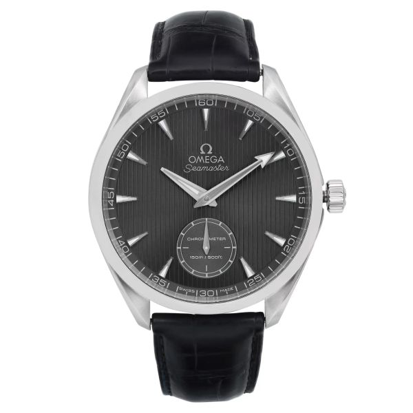 Front Full View Of OMEGA 231.13.49.10.06.001 Stainless Steel Watch 