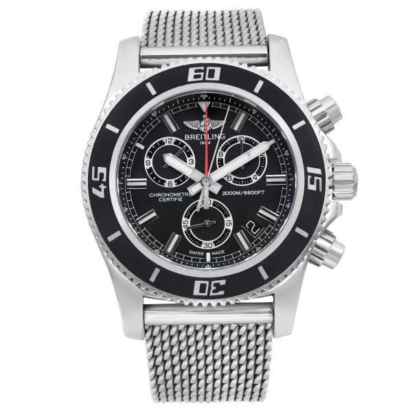 Front Full View Of Breitling A73310 Stainless Steel Watch 