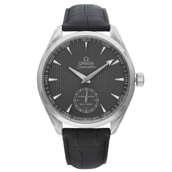 Front Full View Of OMEGA 231.13.49.10.06.001 Stainless Steel Watch 