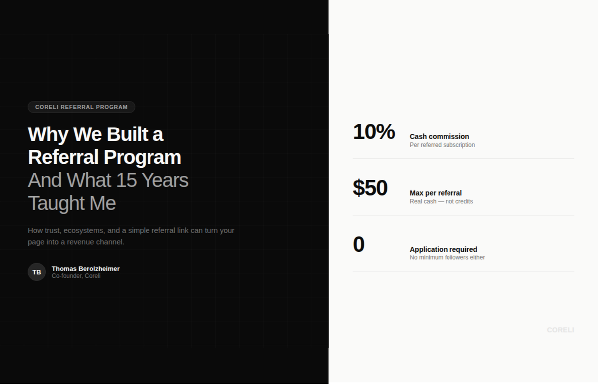 What 15 Years of Affiliate Strategy Taught Me (And Why We Built a Referral Program)
