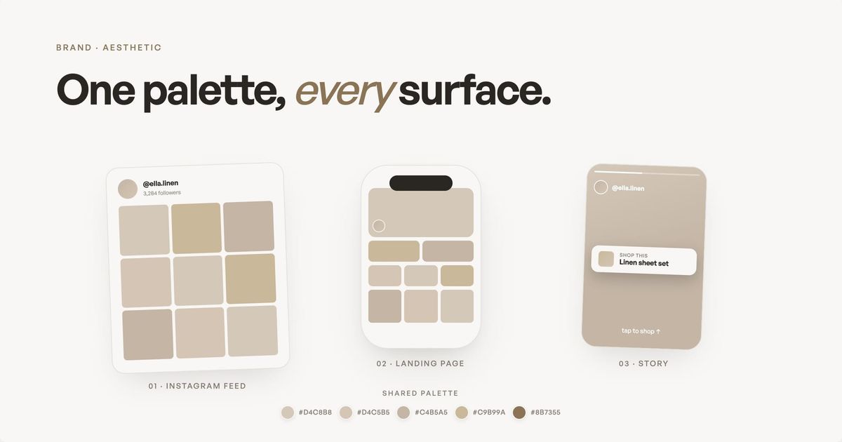 Why Your Link in Bio Needs to Match Your Brand Aesthetic