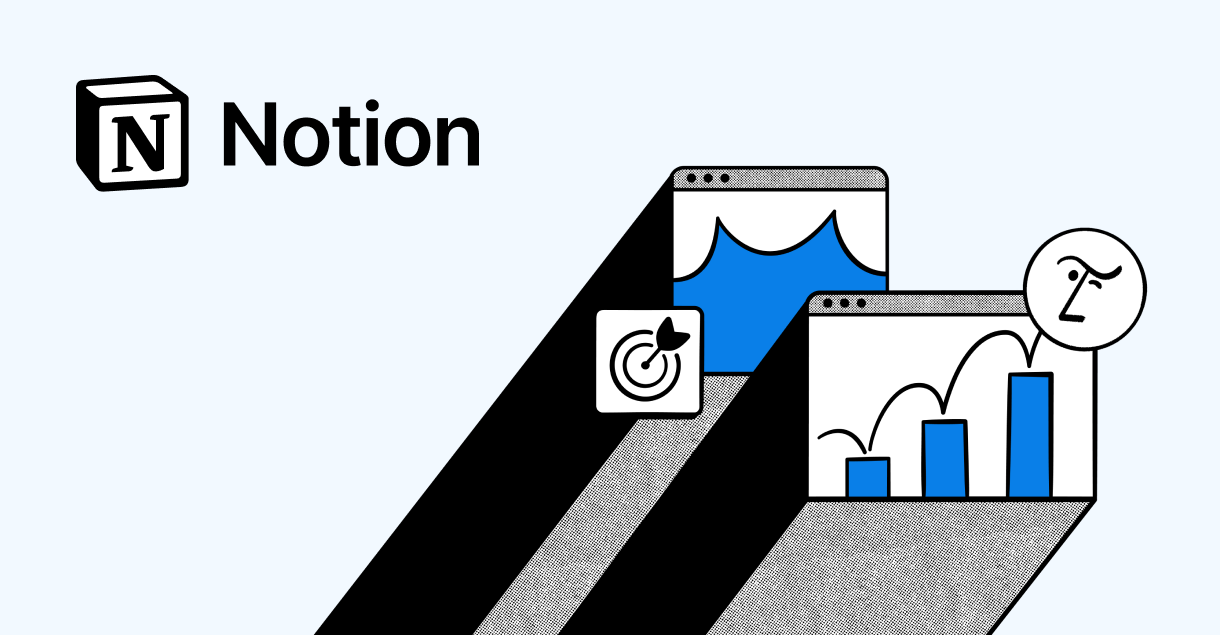 Notion AI Q&A workspace search and document generation feature interface.