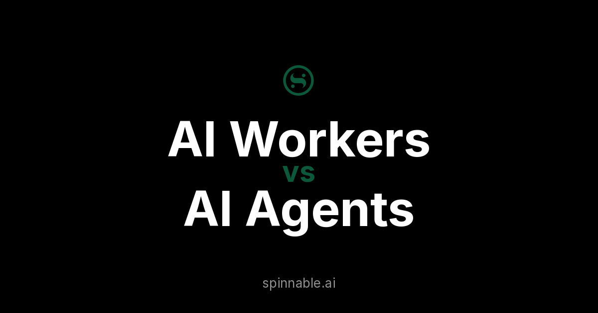 AI Workers vs AI Agents: The Definitive Guide (2026)