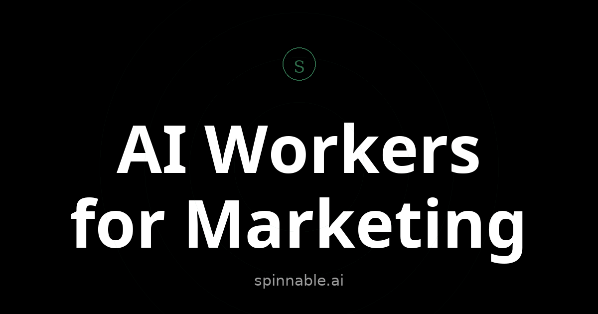 AI Workers for Marketing Teams: How to Automate Campaigns, Content, and Analytics